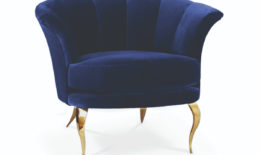 Chairs _ Besame II Chair classic blue by KOKET