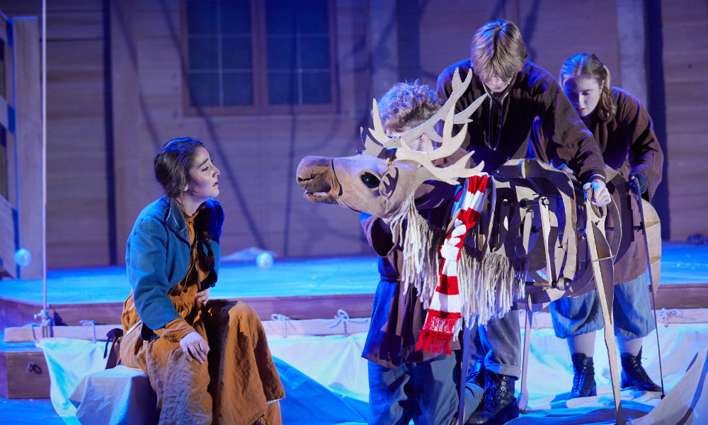 The Snow Queen at the Rose Theatre. Photo by Mark Douet