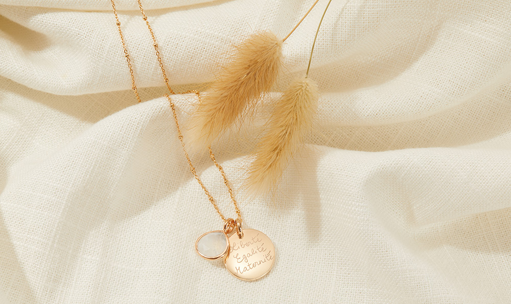 Win A Personalised Gemstone Necklace from Merci Maman