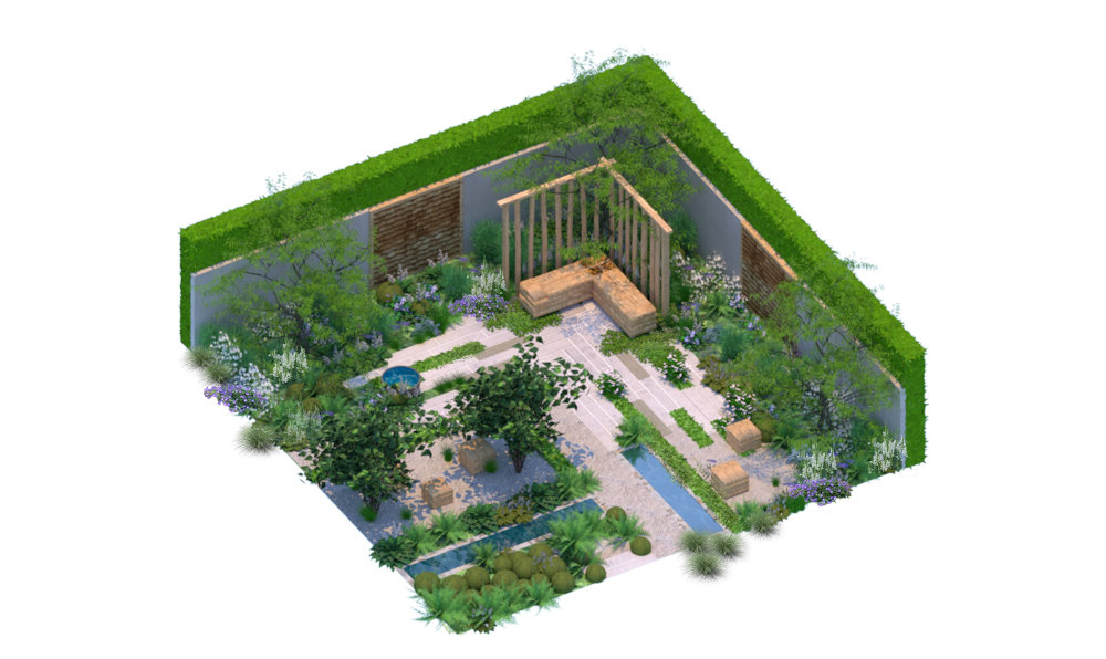 The Communication Garden, Lifestyle Garden designed by Amelia Bouquet