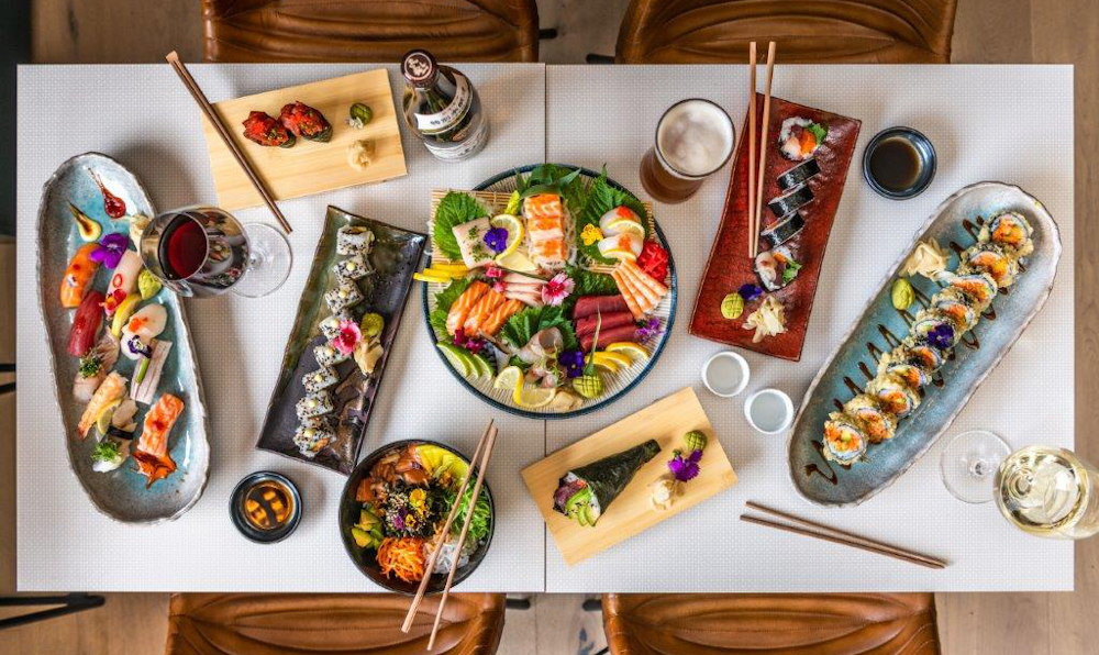 Great places to eat Japanese food in South West London and Surrey