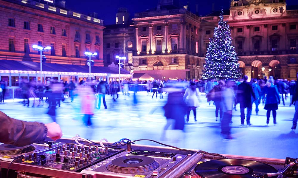 New Year's Eve 2021 Somerset House with Moët & Chandon (c) James Bryant