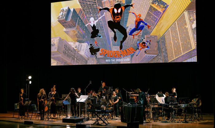 Beloved film screening with a live orchestra